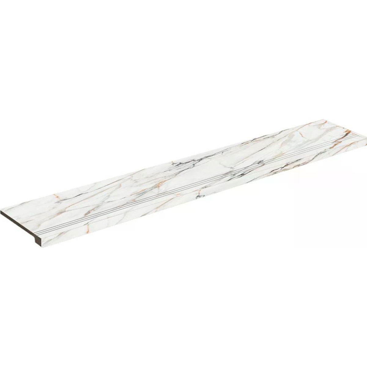 Firenze 1842 Calacatta Gold 33x100 Footprint Step (Caixa 2 peças)