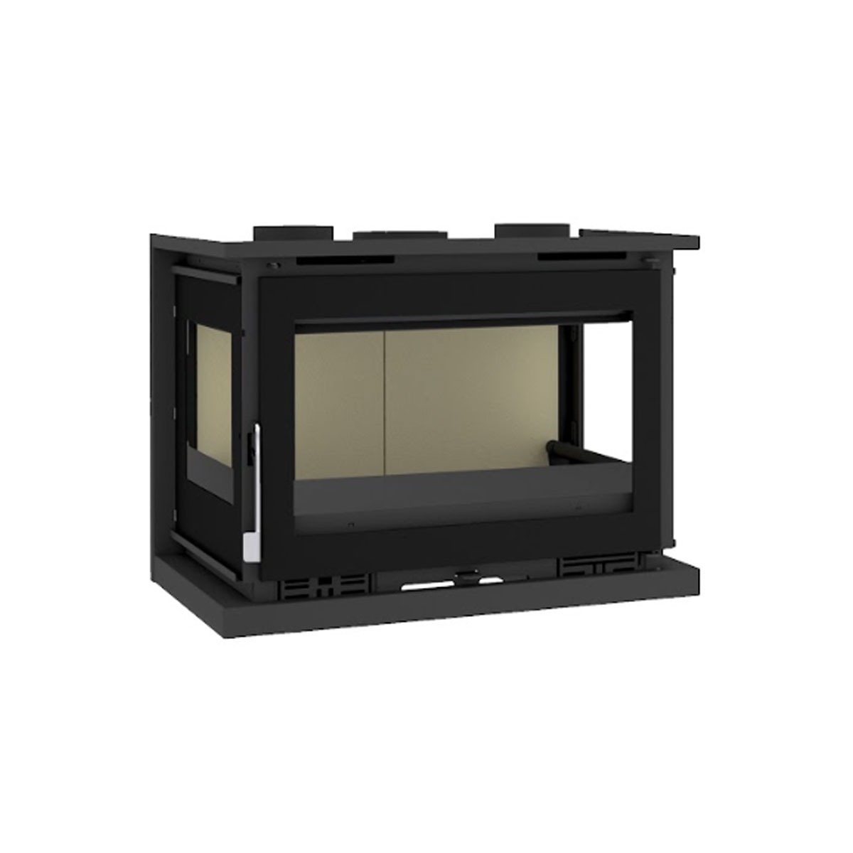 IT-173 K 3-sided wood insert from fm calefacción