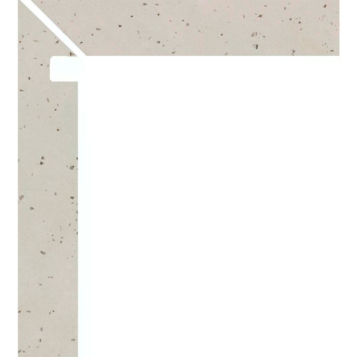 Left Zanquin Helsinki 1841 White 7.5x50 (Box 8 pieces)