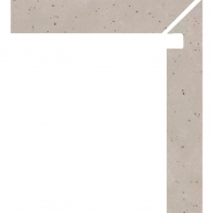 Zanquin Derecho Helsinki 1841 Gris 7.5x50 (Caja 8 piezas)