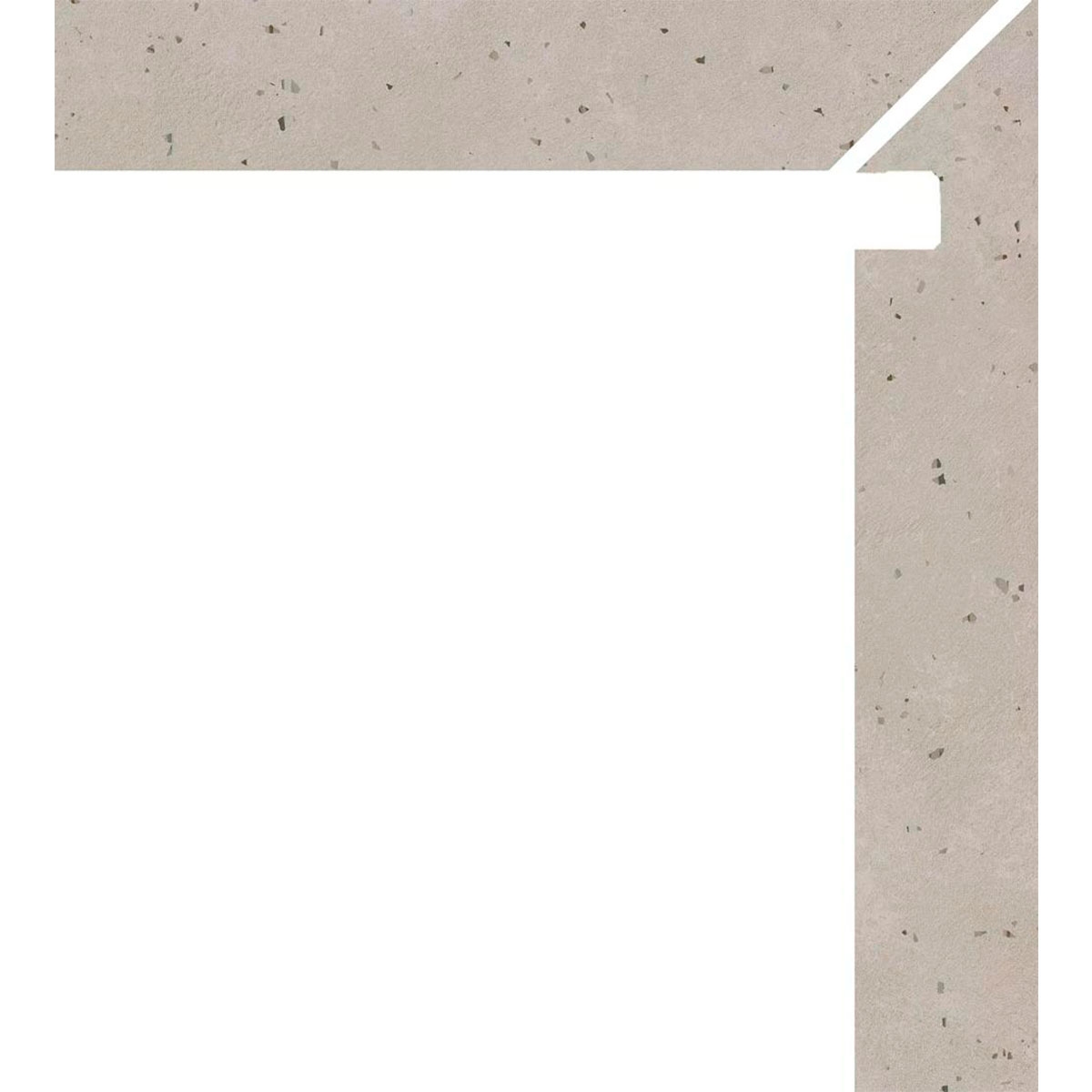 Direito Zanquin Helsinki 1841 Cinza 7.5x50 (Caixa 8 peças)