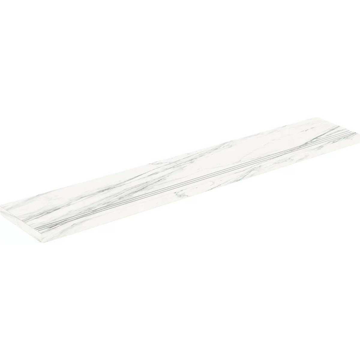 Loira 1856 White 33x100 Angular Footprint Step (Box 1 Stück)