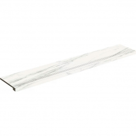 Peldaño Vuelta Huella Loira 1857 White 33x98 (Caja 2 piezas)