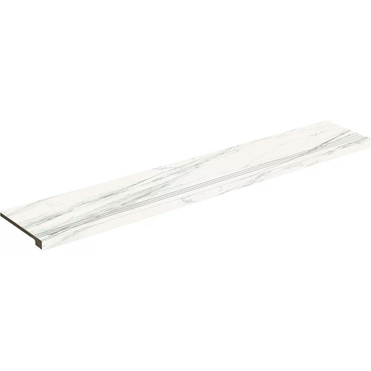 Loira 1857 White 33x98 Fußabdruck Step Round (Box 2 Stück)