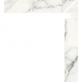 Foto de Zanquin Derecho Loira 5067 White 7.8x50 (Caja 8 piezas)