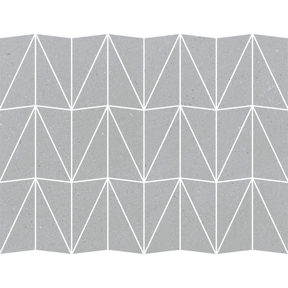 Ciment mosaïque Triangolo froid lent 29x39 (Boîte 0,45 m2)