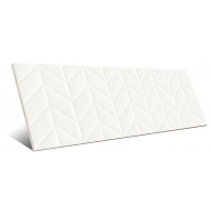 Flora 3D Spike Bianco 30x90 (Caja 1,35 m2)