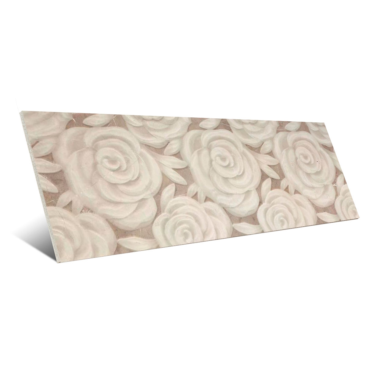 Lyon 9535 Relief Rose Cream 30x90 (Box 1.08m2)