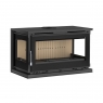 Hanging wood stove with 3 sides M-103 K fm calefacción