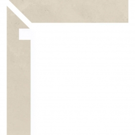 Foto de Zanquin Izquierdo Manhattan 1900 Crema 7.5x50 (Caja 8 piezas)