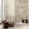 Bathroom with Montana 1869 Taupe 100x100