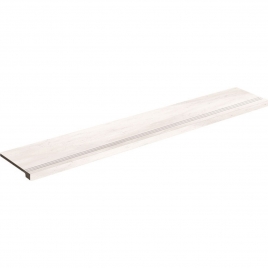 Peldaño Vuelta Huella Montana 1869 Blanco 33x100 (Caja 2 piezas)