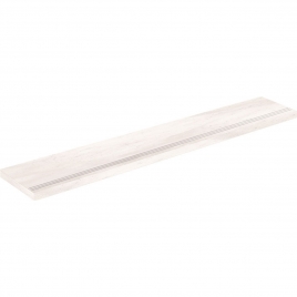 Montana 1869 White Angular Footprint Return Step 33x100 (Box 1 piece)