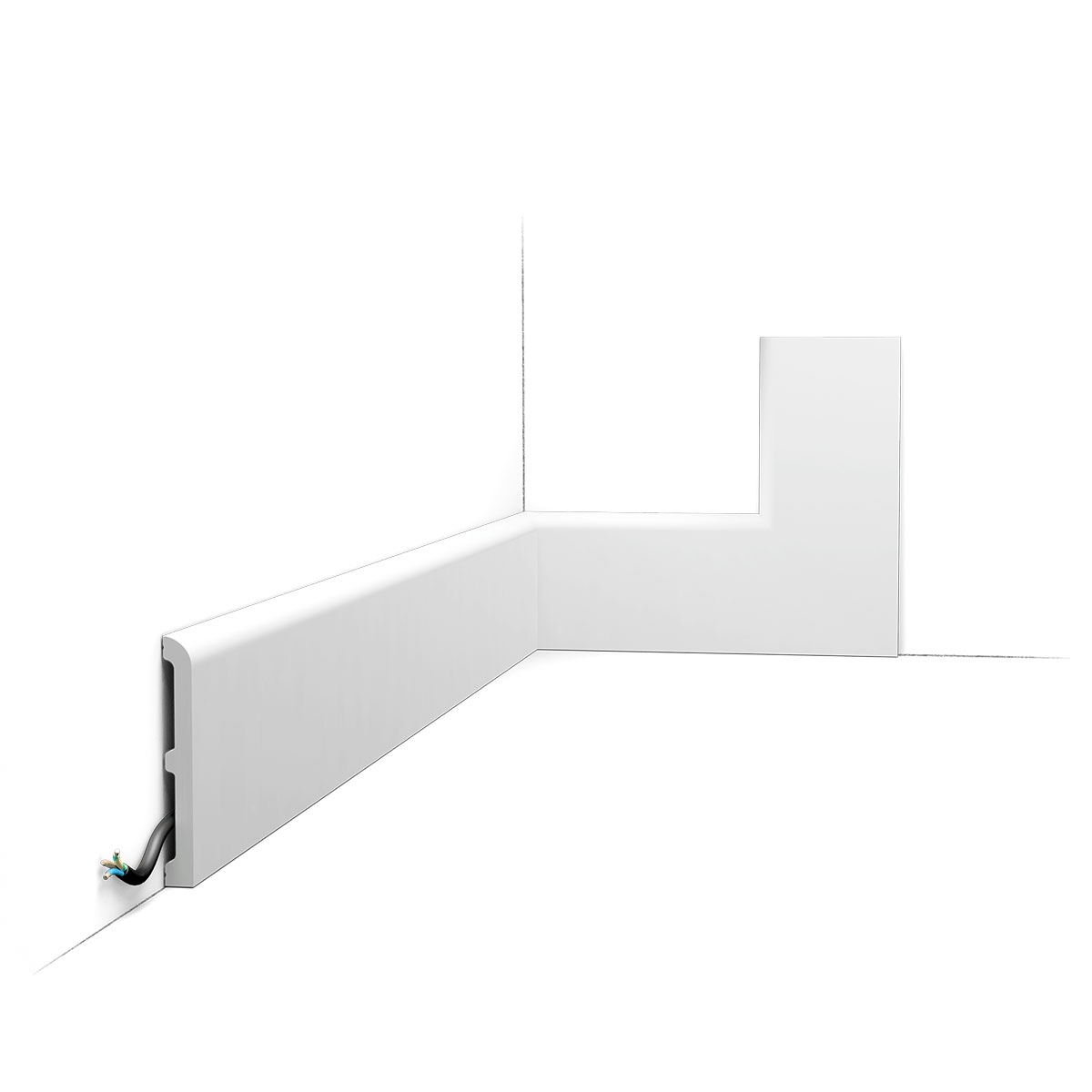 Zócalo SX184 Orac 2000 x 13 x 110 (Precio por unidad)