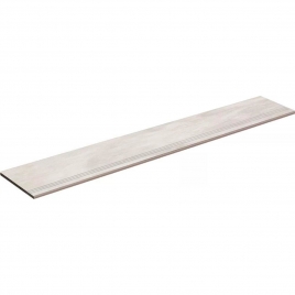Peldaño Romado Huella Nilo 1846 White 33x98 (Caja 3 piezas)