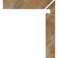 Zanquin Nilo Direito 1846 Caramelo 7.5x50 (Caixa 8 peças)