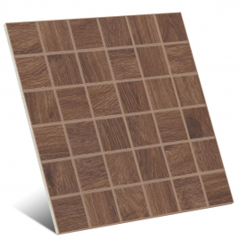 Mosaïque Treverkhome Castagno 30x30 (Boîte 0,36m2)