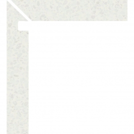 Left Zanquin Obi 1955 White 7.5x50 (Box 8 pieces)