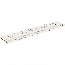 Empreinte de sol Palazzo 1862 Blanc 33x100 (Boîte 2 pièces)