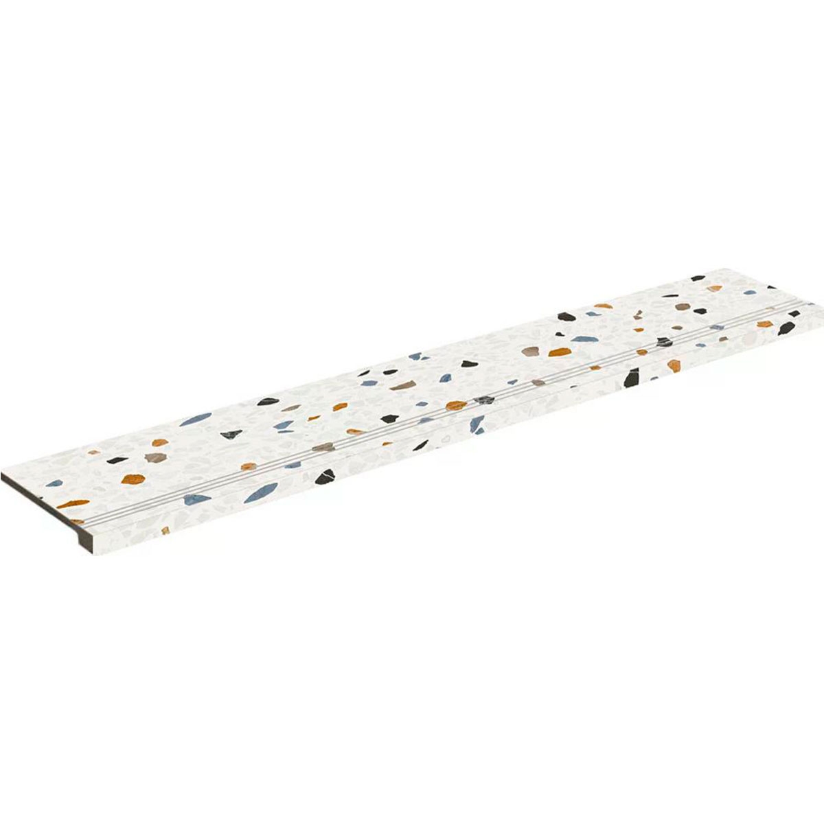 Step Back Footprint Palazzo 1862 White 33x100 (Box 2 pieces)