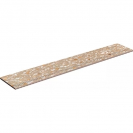 Peldaño Romado Huella Palazzo 1862 Cafe 33x100 (Caja 3 piezas)