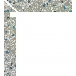 Zanquin Gauche Palazzo 1862 Frêne 7.5x50 (Boîte 8 pièces)