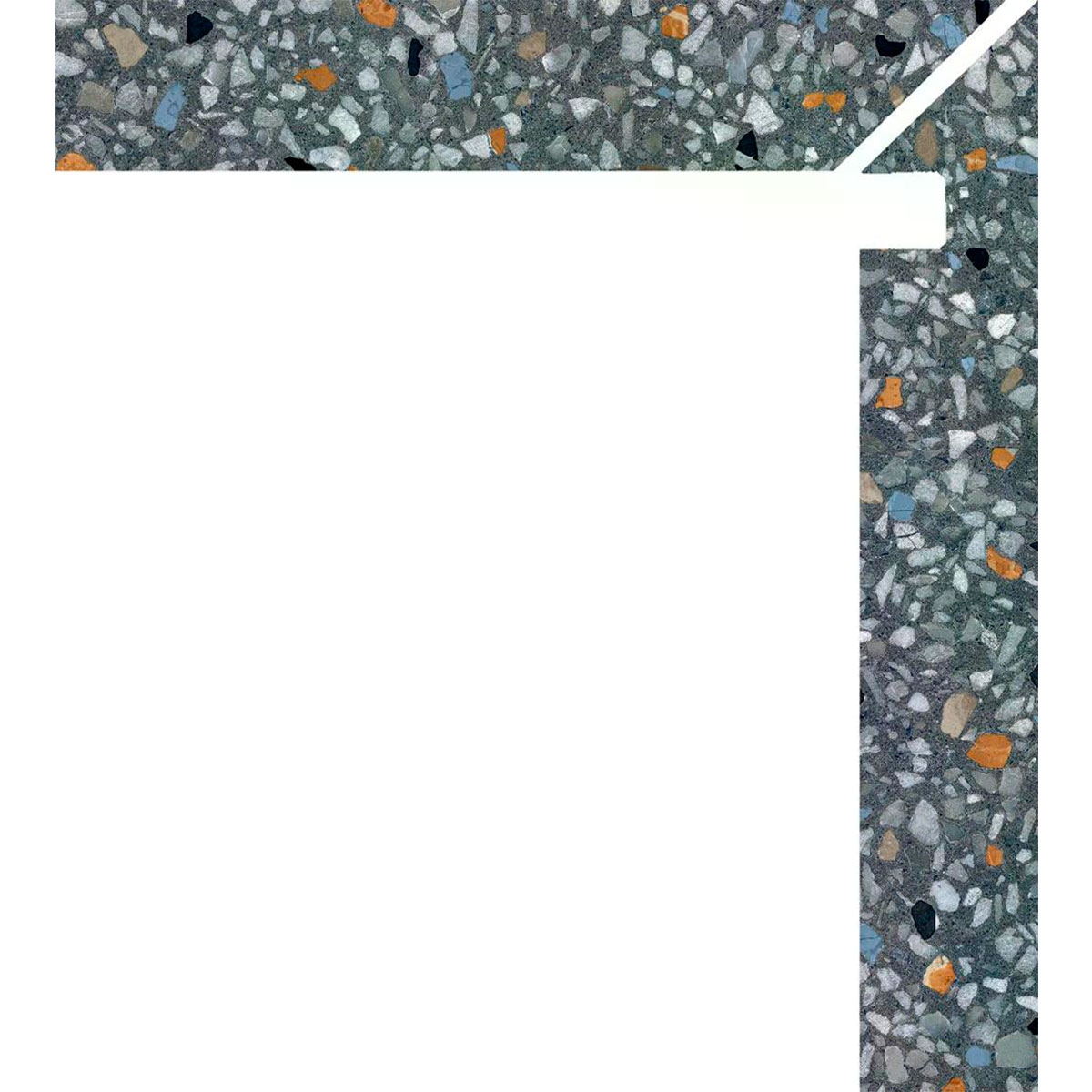 Zanquin Right Palazzo 1862 Schwarz 7,5x50 (Box 8 Stück)