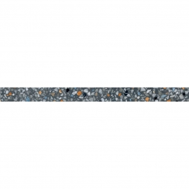 Palazzo 1862 Black Skirting Board 7.5x100 (Box 8 pieces)