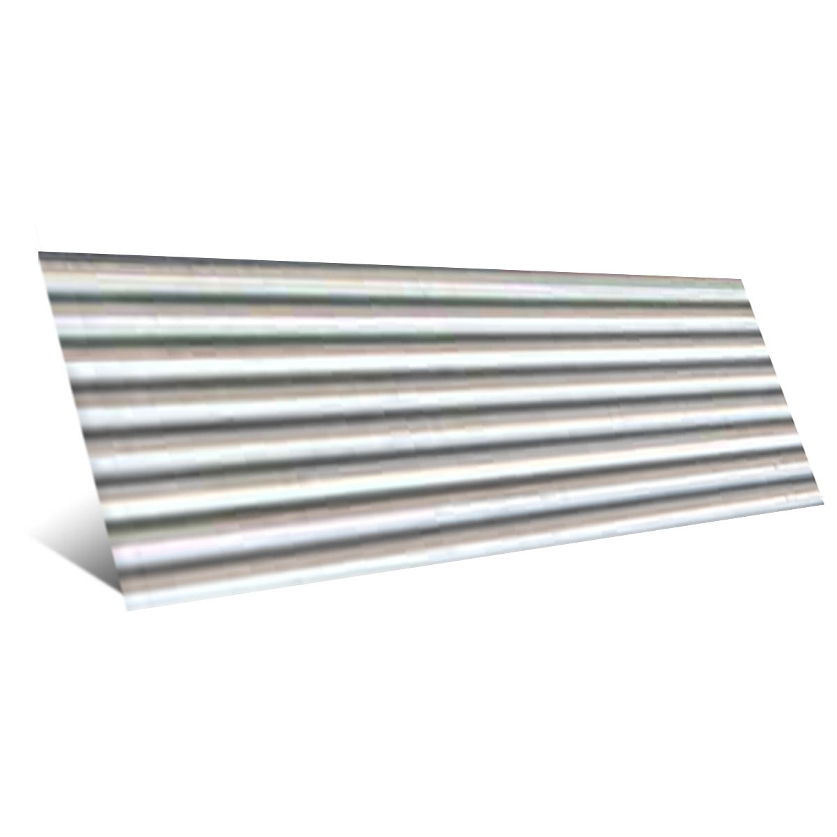 Rice Grigio Strutt. Pleat 3D Lux 7.5x20 (Caja 0.72 m2)