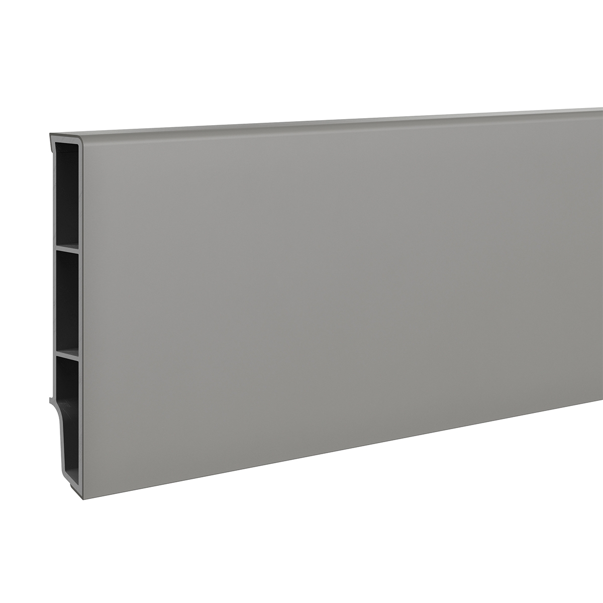 Zócalo Sempla 80 Gris Oscuro 240x8 (Precio por pieza)