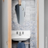 Baño con Revestimiento Rice Grigio Lux 5x15