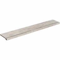 Peldaño Vuelta Huella Rapolano 1868 Grey 33x98 (Caja 2 piezas)