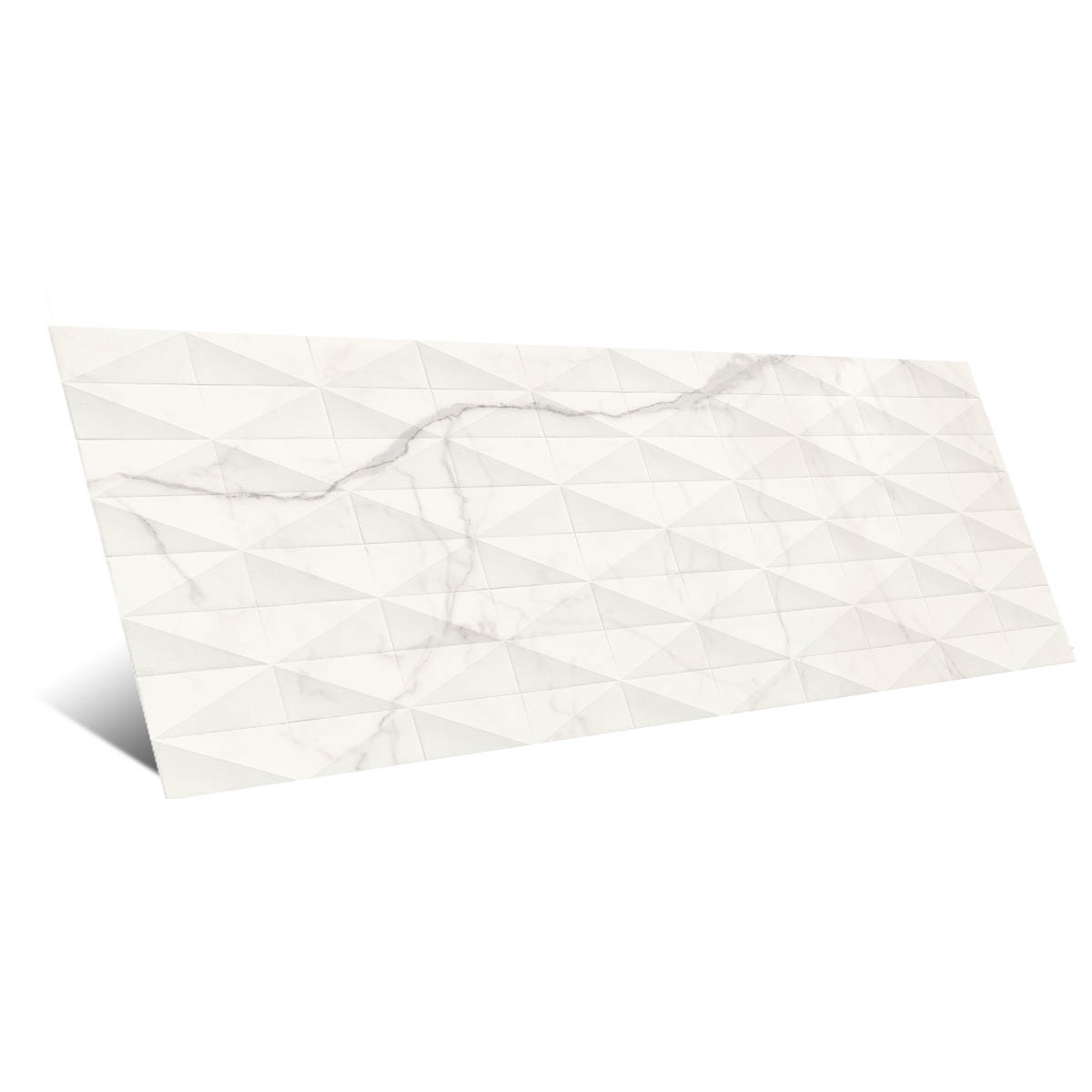Allmarble Statuario Satin Struttura Pavè 3D (Caja 2.40 m2)