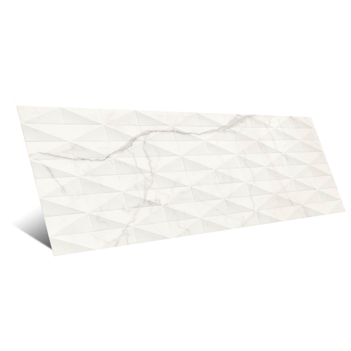 Allmarble Statuario Lux Struttura Pavè 3D (Caja 2.40 m2)
