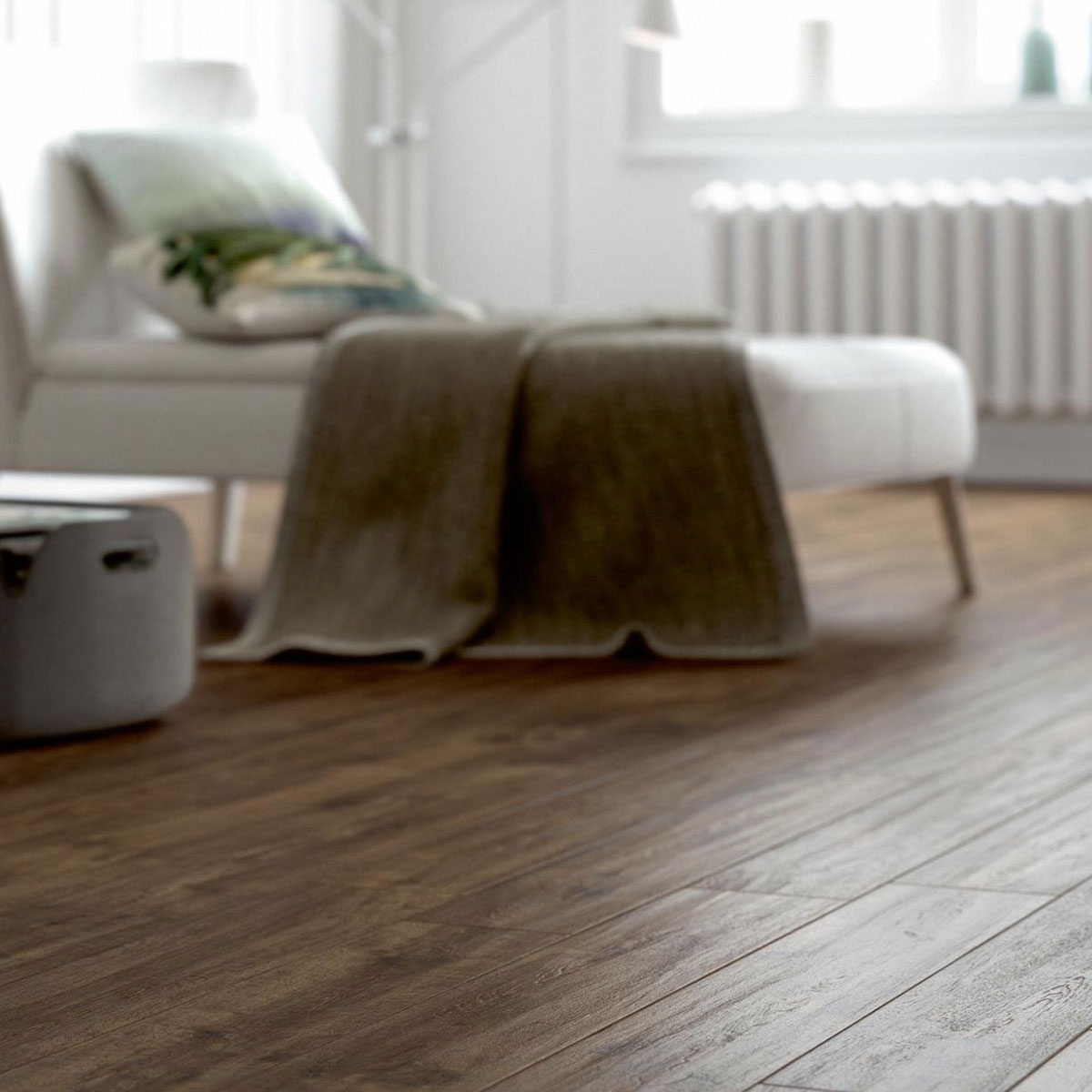 Intérieur avec chaussée Treverkway Quercia 15x90 (Boîte 1.08m2) 2