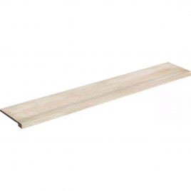 Foto de Seattle 1901 Creme Antiderrapante 33x100 Footprint Step Lap Step (Caixa 2 peças)