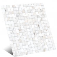 Allmarble Golden White Lux Mosaic 40x40 (Box 0.64m2)