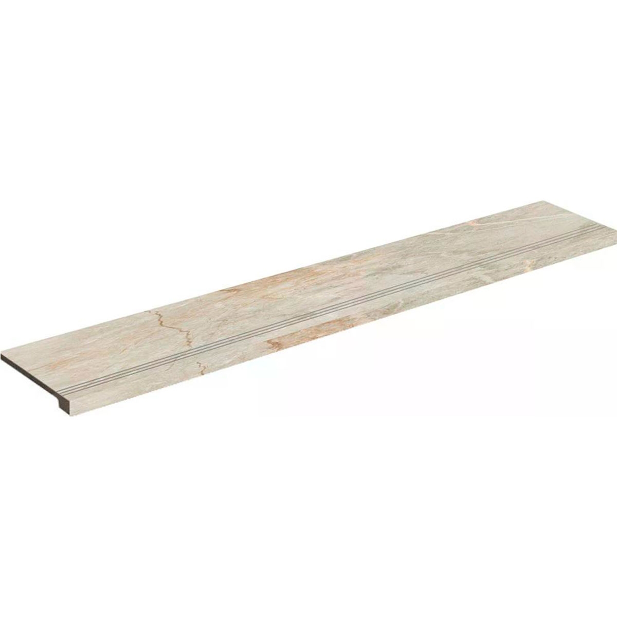 Peldaño Vuelta Huella Támesis 1851 Sand 33x98 (Caja 2 piezas)