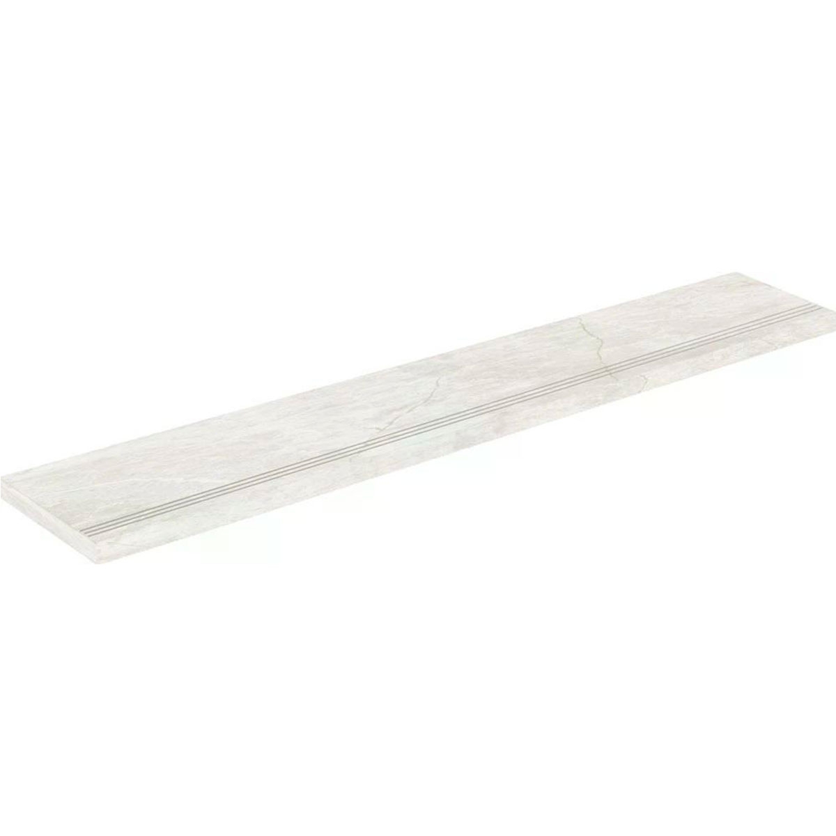 Peldaño Vuelta Huella Angular Támesis 1851 White 33x98 (Caja 1 pieza)