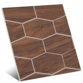 Foto de Treverkchic Mosaico Noce Italiano 25x30 (Caja 0,30m2)