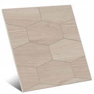 Treverkchic Noce Mosaïque Rouge 25x30 (Boîte 0.30m2)