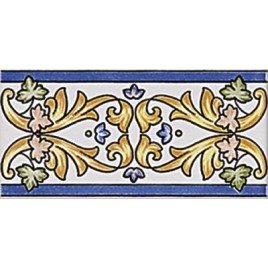 Bordure Bleue de Majorque 10x20 (ud)