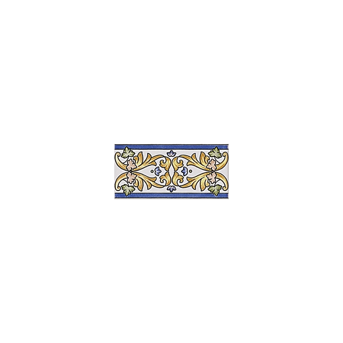 Mallorca Blue Border 10x20 (ud) - Mainzu