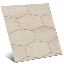 Foto de Treverkchic Mosaico Teak Africa 25x30 (Caja 0,30m2)