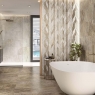 Baño con revestimiento Támesis 1220 Relieve Sand 40x120