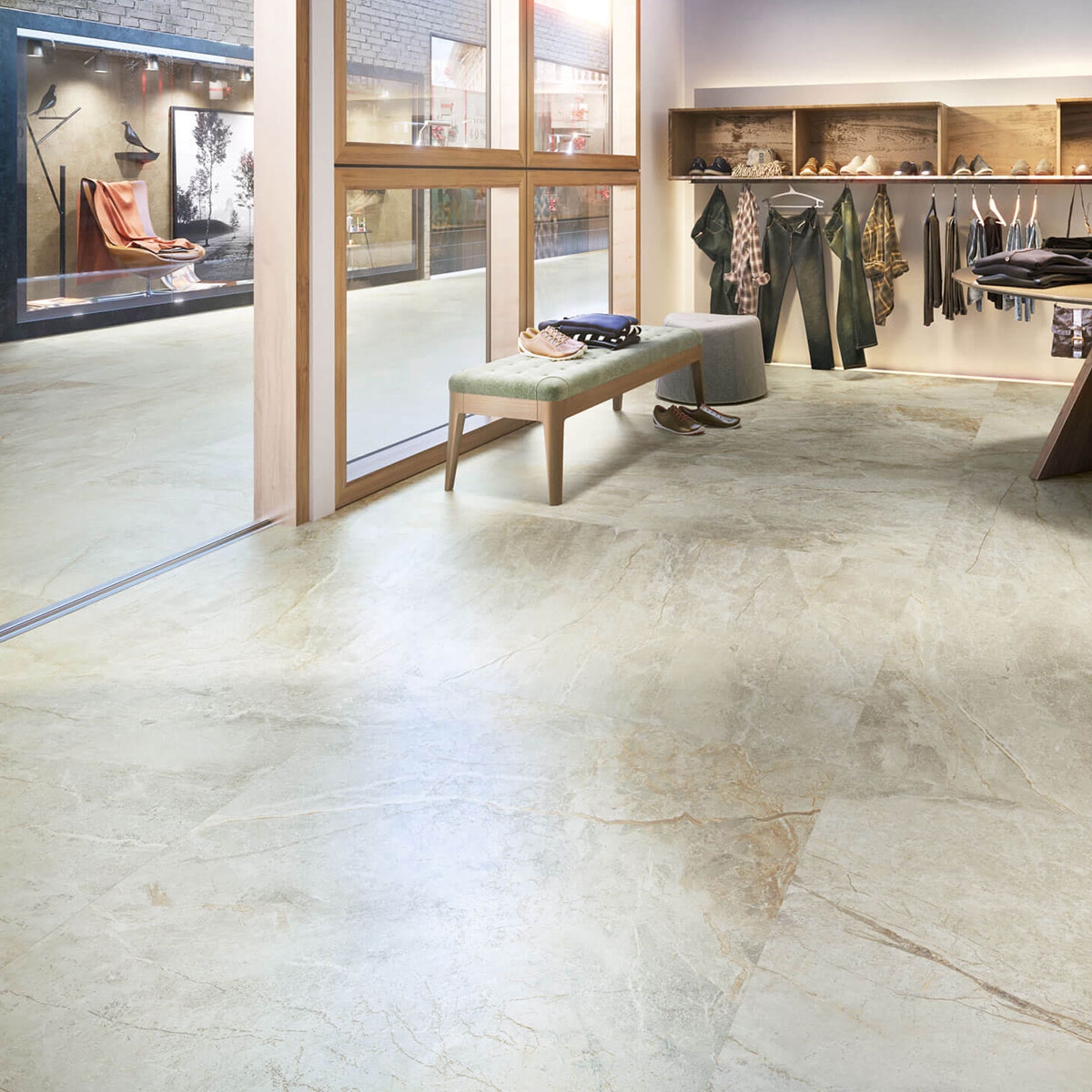 Exterior com Támes 1950 Pavimento antiderrapante 100x100