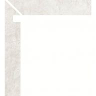 Zanquin Left Thames 1950 Branco 7.5x50 (Caixa 8 peças)