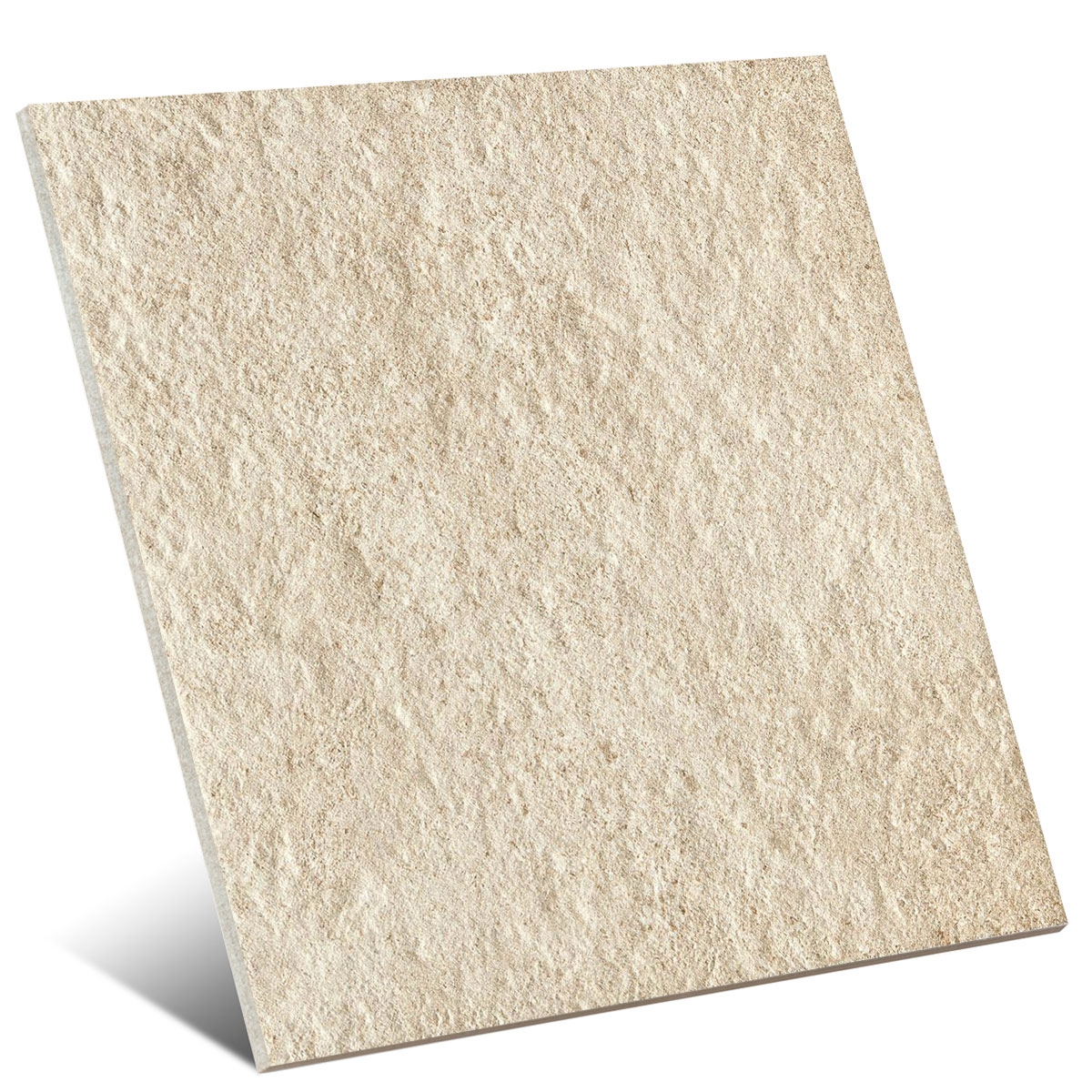 Maçonnerie Strutturato Blanc Antidérapant 33.3x33.3 (Boîte 1.77m2)