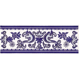 Blue Quartering Border 7x20 (ud)