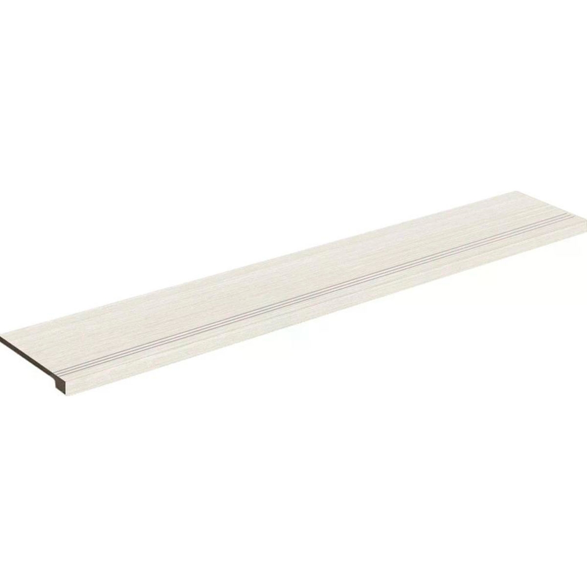 Peldaño Vuelta Huella Tívoli 1828 White 33x100 (Caja 2 piezas)